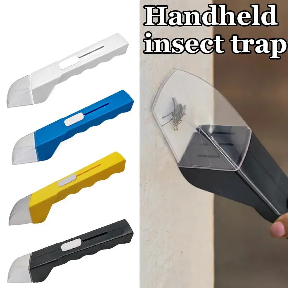 Catturatore di insetti portatile, aspiratore per ragno e insetti, camera di visualizzazione trasparente, sicuro senza contatto, per l'osservazione della natura dai bambini