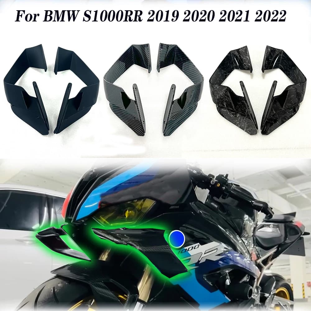 Accessori moto Ala fissa s1000rr Aletta fissa per BMW S1000RR WINGLETKIT S 1000RR 2019 2020 2021 2022