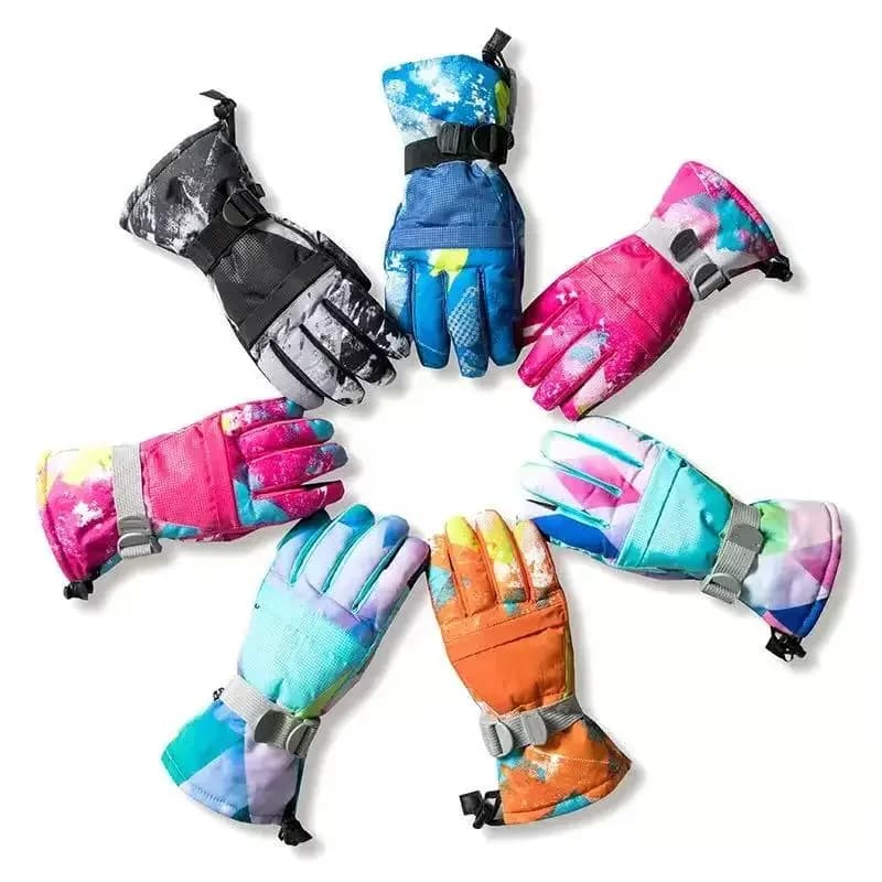 Guanti da ciclismo per uomo e donna adulti anti-inverno per coppia calda touch screen all'ingrosso Guanti da sci antivento per la neve
