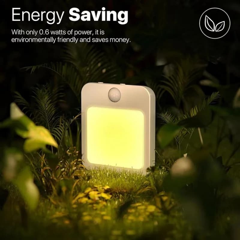 Night light motion sensor with LED light European plug lamps Children night light Wireless night lamp for bedside bedroom