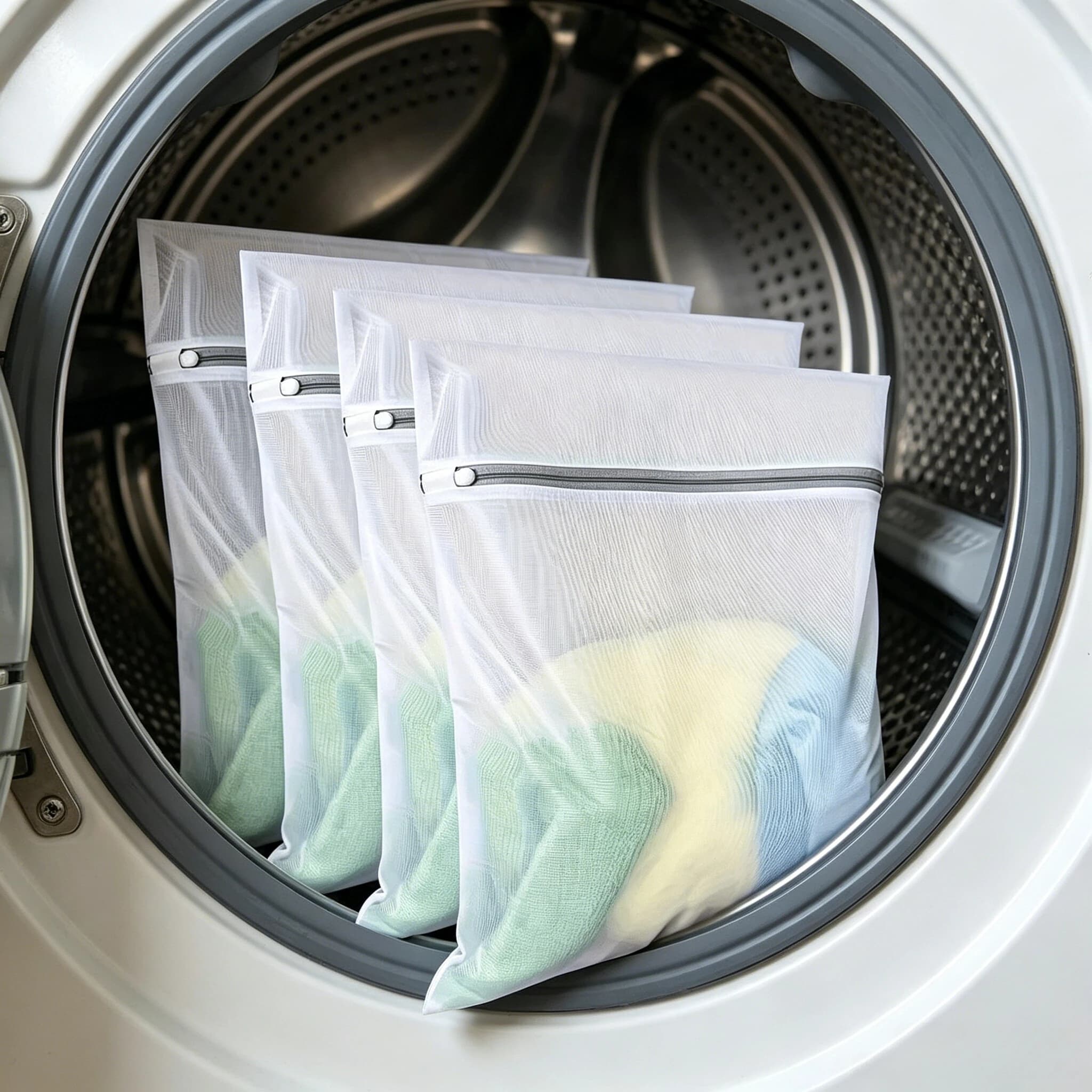 3/5pcs Mesh Laundry Bags Designed for Delicate Clothing, Delicate Clothing Washing Bags, Upgraded Thickened, Breathable laundry