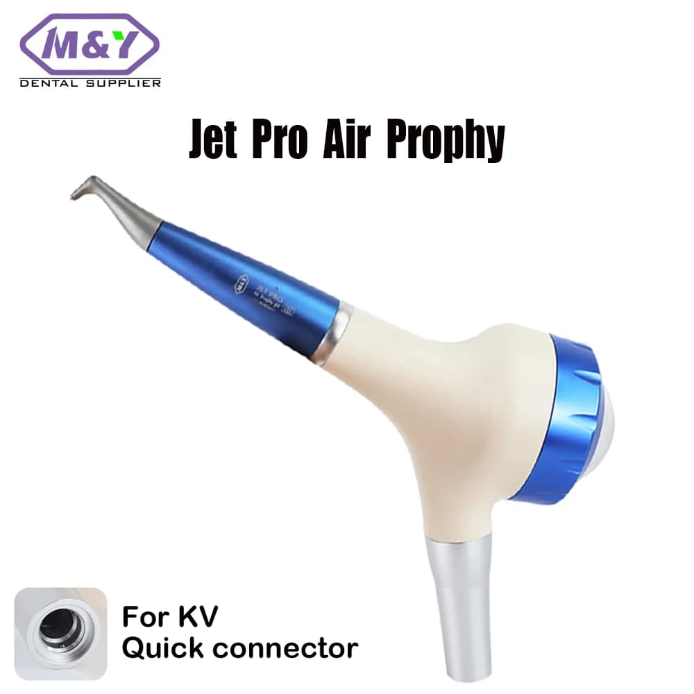Dental Jet Pro Profilascia d'aria Igiene orale Lucidatore d'acqua Sbiancamento dei denti e pulizia Attrezzature per lucidatura 2 fori Strumenti per odontoiatria