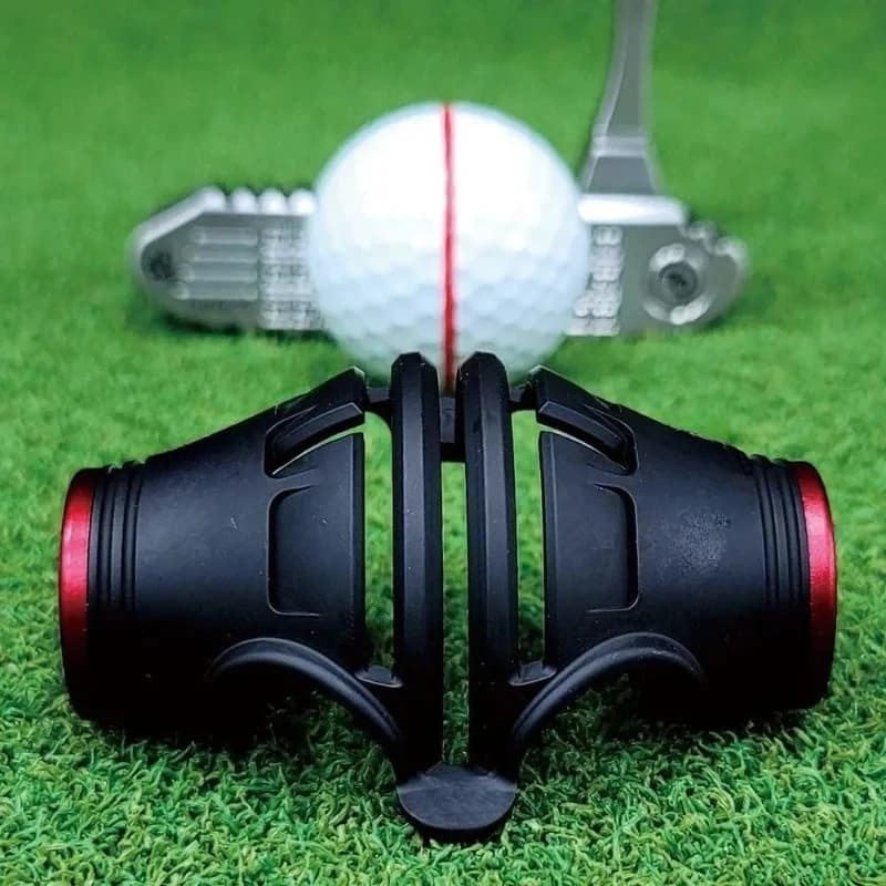 360 ° & 180 ° Marcatore per Linee su Palline da Golf, Kit di Strumenti per Allineamento e Marcatura, Accessori da Golf
