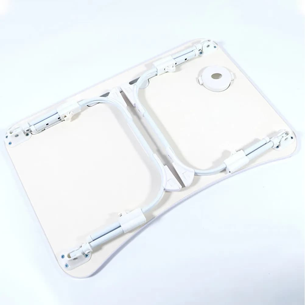 1 Paio di Gambe a U in Ferro Resistente, Gambe Pieghevoli Autobloccanti per Divano, Letto, Scrivania per Computer Portatile, Mobili per Casa e Ufficio
