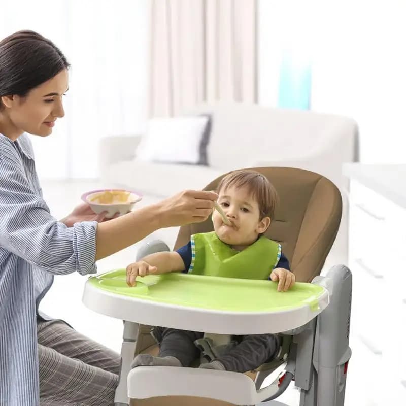 Fodere per seggiolone da ristorante per bambini Fodera per seggiolone in pelle PU Protezione per cuscino Comodo cuscino per seggiolino Accessori per bambini