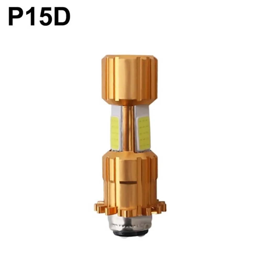 2000LM H6 P15D Scooter Motorbike Motor HeadLamp White Lighting Hi/Lo Beam Light COB Fog Light Car LED Bulb Motorcycle Headlight