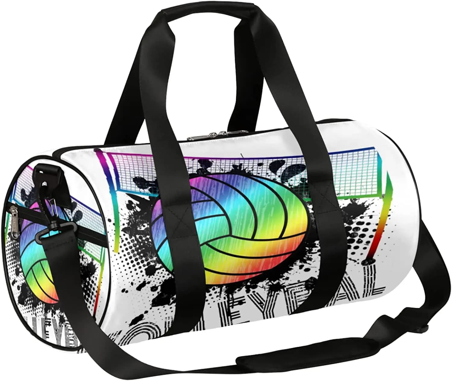 Arcbaleno Sports Volleyball Travel Bag with Sports Ball Training Shoulder Bag For Large Travel Night