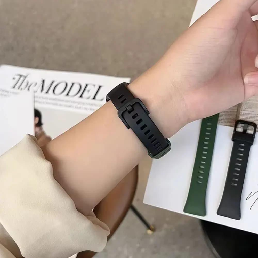 Cinturino per orologio in silicone per accessori Huawei Band 7 Cinturino intelligente Cinturino di ricambio per cinturino correa per Huawei Band 7