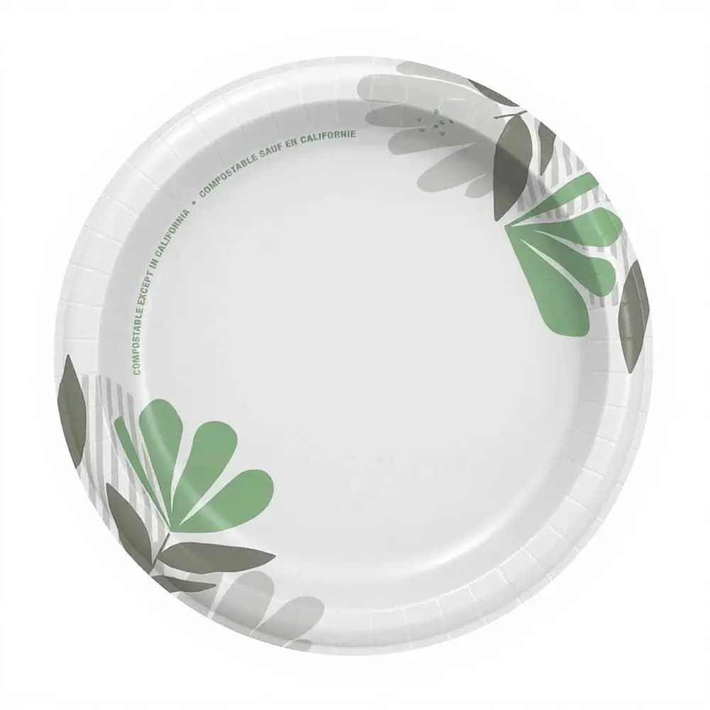 Medium Paper Plates Weight 8.5 Inches, 500 Pieces, 125 Packing Plates, 4 Box Packs