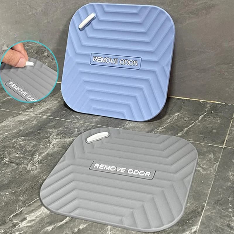 1pc Cuisine Wc Silicone Insect Testing Cap Silicone Shoe Cover Discharge Floor Pad Kitchen Washer Bath Supplies