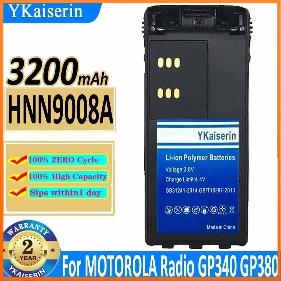 HNN9013D 3200mAh Walkie Talkie Batteria Per Motorola HT750 HT1550 GP140 GP320 GP328 GP338 GP340 GP360 Pro5150 Radio bateria