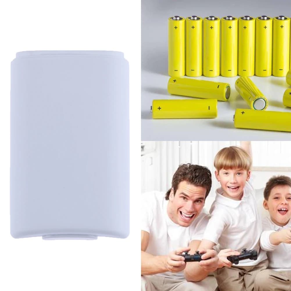 Cover Posteriore per Batteria in ABS con Adesivo, Coperchio Batteria per Controller Wireless, Accessori di Ricambio per Xbox 360