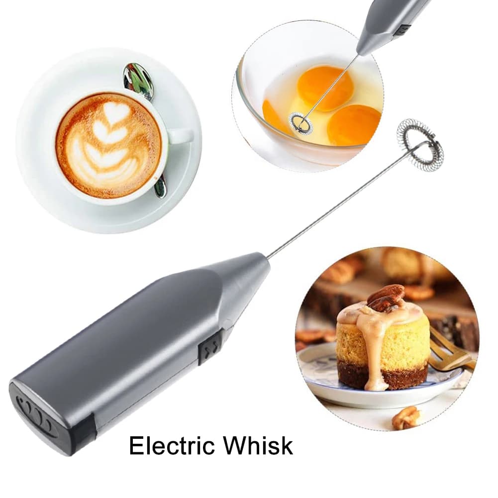 Mini Mixer frullatore a batteria per bacchetta di Latte montalatte utensili da cucina frullatore a mano facile da pulire per Latte per bevanda calda
