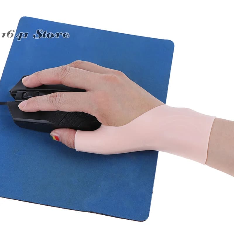 2 pezzi/1 paio di guanti di supporto per polso e pollice in gel di silicone, correttore di pressione per artrite