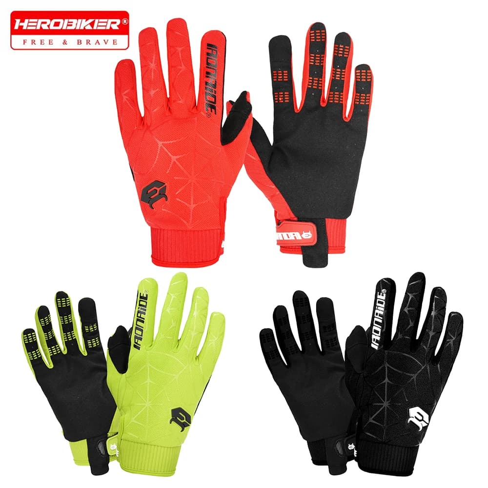 Motocross MX Gloves Bicycle Mtb Bike Gloves Gym Training Gloves Gloves Full Finger Touch Screen Outdoor Fishing Hand Guantes