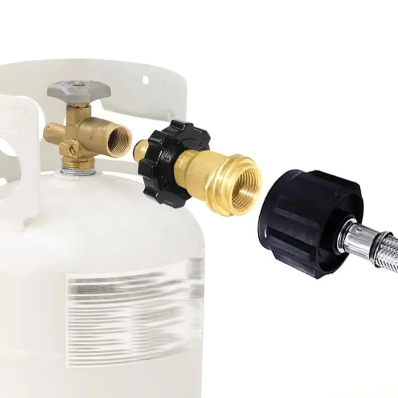 Adattatore gas da campeggio M5TC Istanti collegano il meccanismo Durevolezza Costruzione in rame