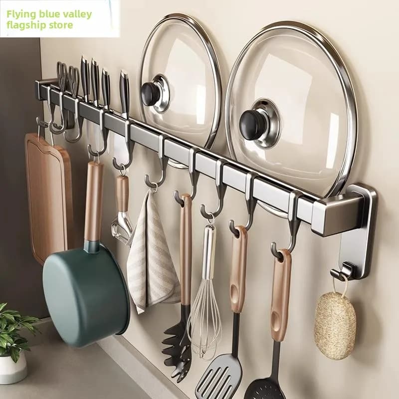 Ganci da Parete in Acciaio Inox 304 Rinforzati per Cucina e Bagno, Appendiabiti, Portachiavi, Gancio per Asciugamani, Accessori Decorativi per la Casa