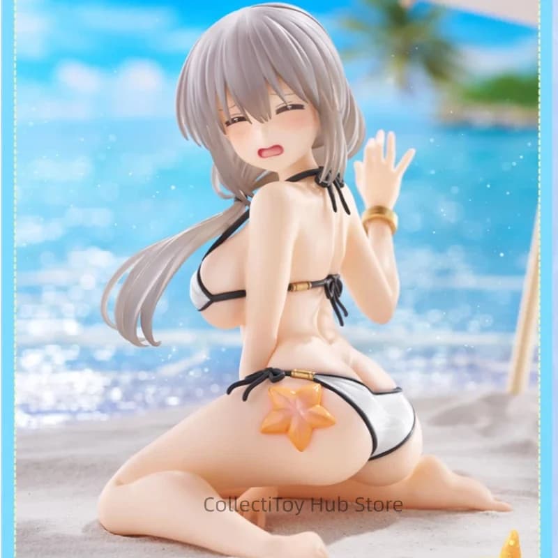 Taito Anime Figure Uzaki Tsuki Swimsuit Ver Pvc Collectible Model Desktop Ornament For Adult Anime Collection Enthusiasts