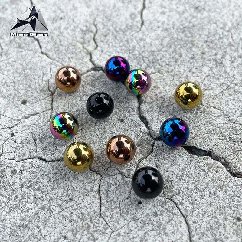 Accessori per Fidget Spinner EDC, Sfere in Acciaio al Tungsteno, Giroscopio da Dito, Perline DIY 8mm, Componenti per Giocattoli Antistress