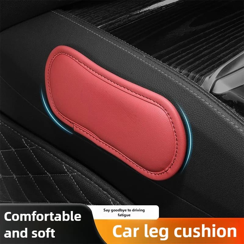 Car Elbow Rest Pad Protective Multifunctional PU Leather Car Knee Cushion Auto Center Console Leg Pads Auto Interior Accessories