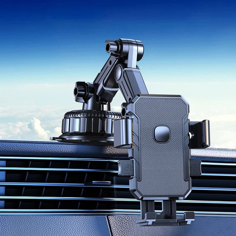 Supporto per telefono cellulare Parabrezza per auto/Cornello/Finestra Supporto per telefono per auto Supporto per telefono a ventosa per camion per auto compatibile