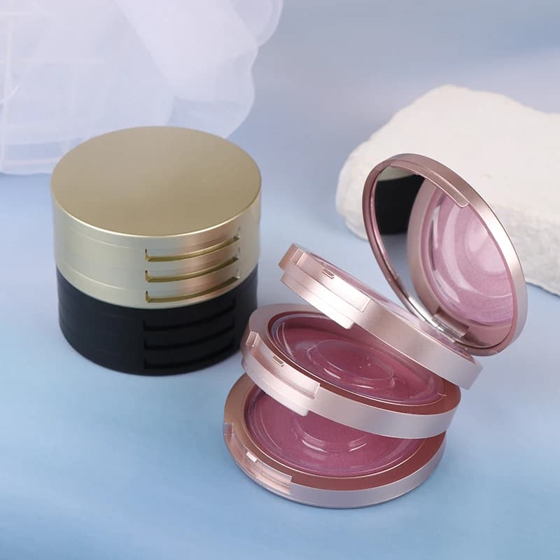 Custodia per specchio per organizer per ciglia a 3 strati Scatola per ciglia finte Contenitore per ciglia portatile Scatola per trucco Strumento per riporre il trucco di bellezza