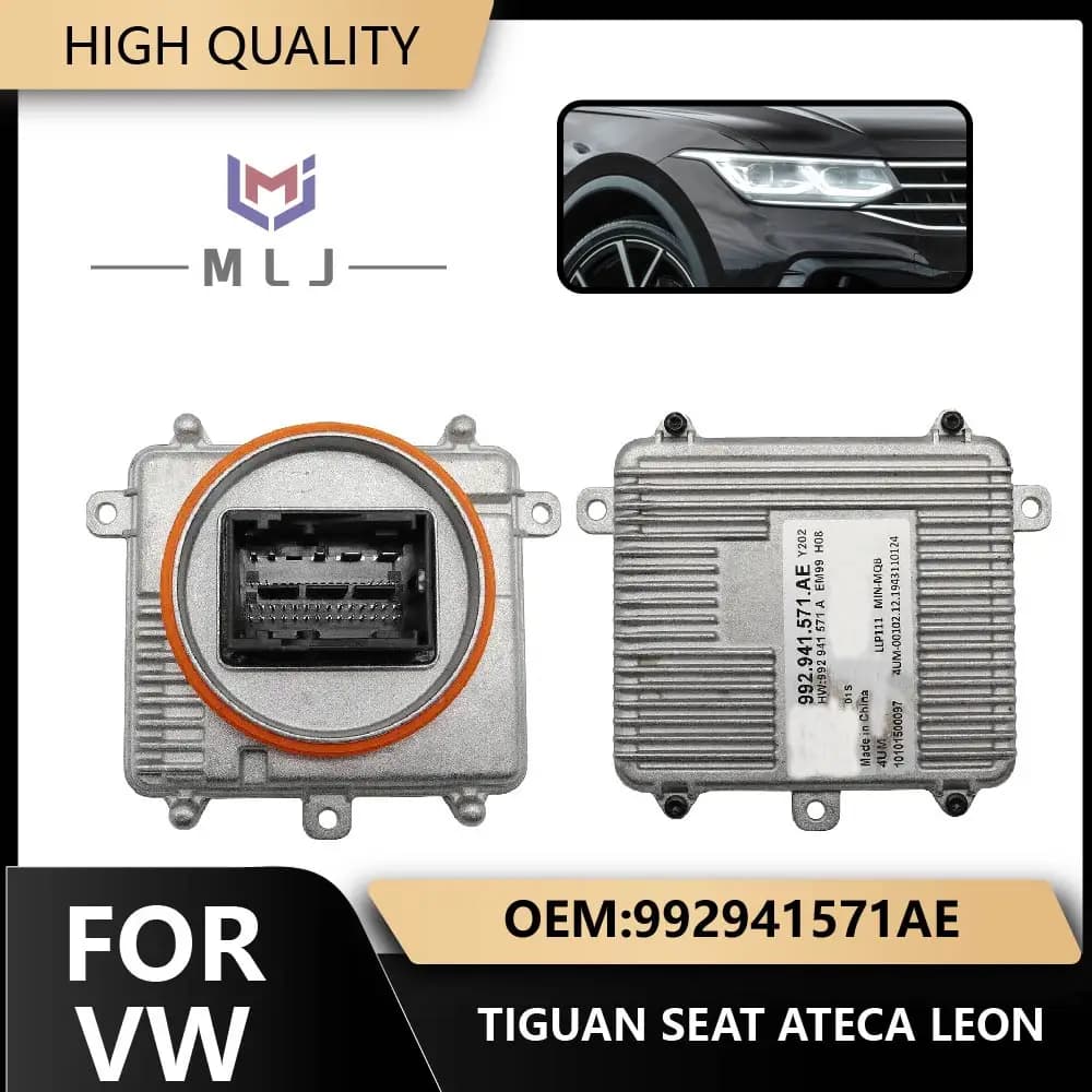 992941571AE LLP111 LED Headlight Driver Control Module For VW Tiguan Seat Ateca Leon Skoda Cupra MQB LED Module Replacement