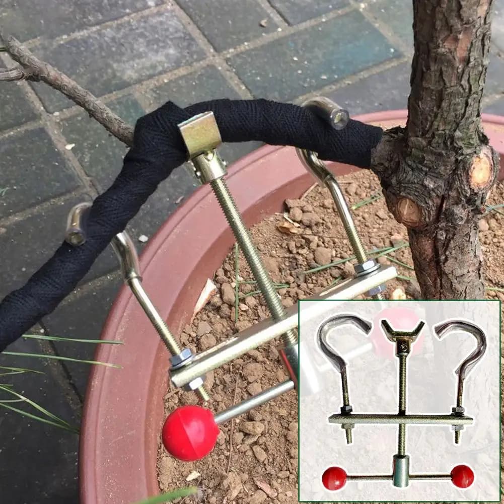 1 Set Bonsai Ramo Piegatrice Kit di Strumenti Eccezionale Acciaio Tronco di Albero Giro Giardinaggio Cura Installazione Piegatrice Meravigliosa Strumento O4N2