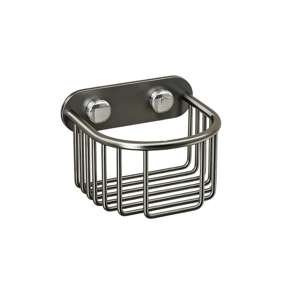 Grey white Toilet Paper Holder Modern Bathroom Storage Solution Bath Organizer Temperature Resistant Space-saving Design