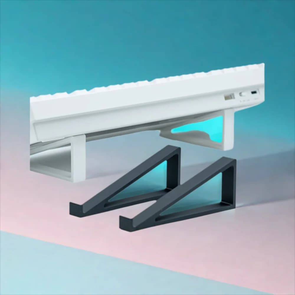 1 pair of new accessories for raised keyboard support for portable keyboard Support for angular keyboard monitor for computer keyboard