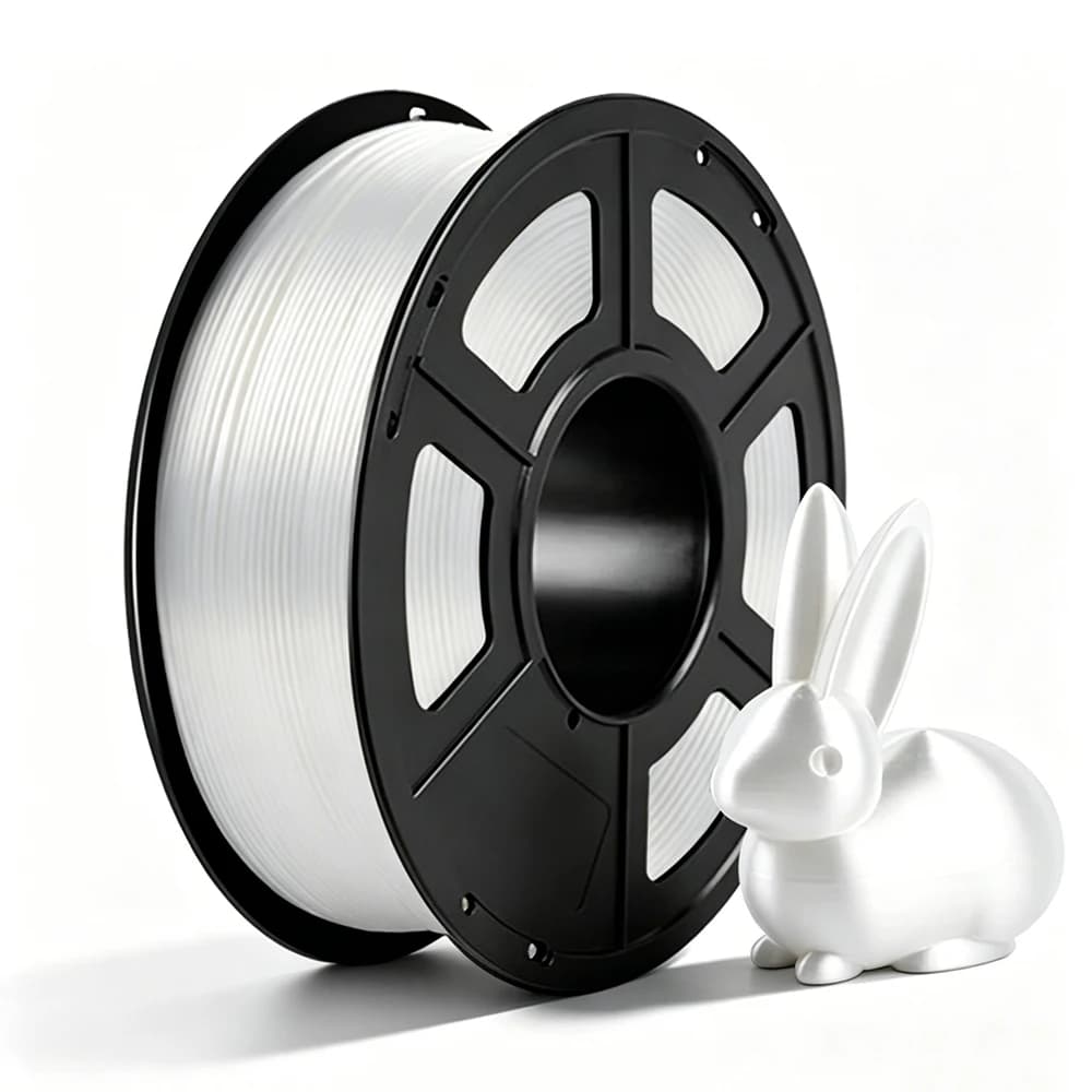Filament for 3D white silk printer from 1.75 mm Luxury 250 g 500 g 1 kg White silky gloss for 3D pen printing materials