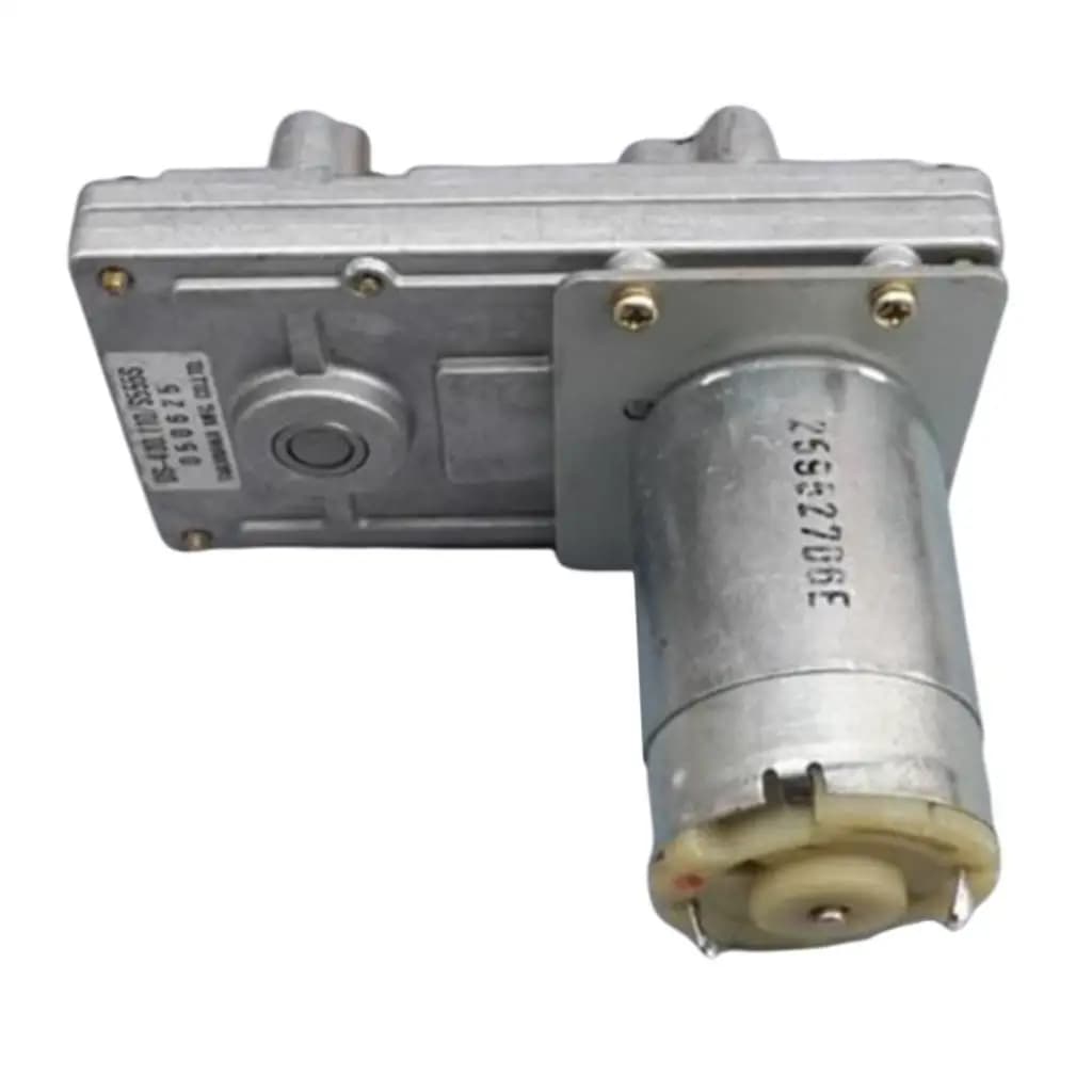 DC motor with endless metal screw reducer, high torque, for electric blinds and tank models