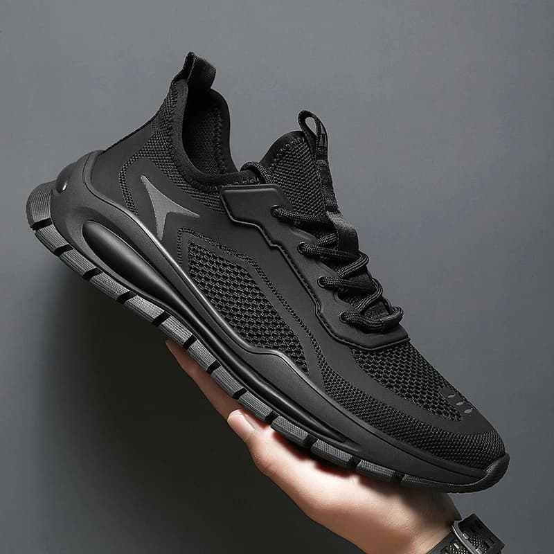 Hot Sale Men's Shoes Summer New Tennis Shoes Lace Up Comfortable Hollow Running Shoes Non Slip Lightweight Men Casual Sneakers