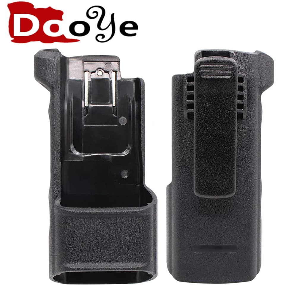 PMLN5331 Custodia da trasporto universale APX7000 Custodia per fondina posteriore Custodia per batteria con clip da cintura per Motorola Walkie Talkie Radio