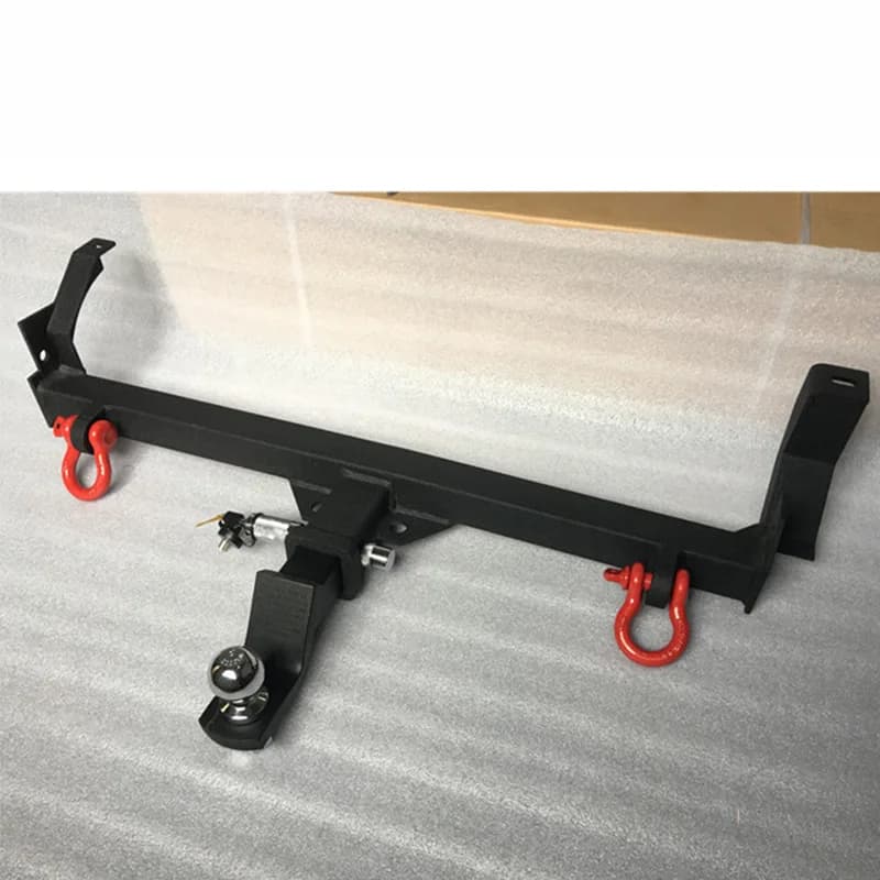 Gancio di traino posteriore con anelli a D, barra di traino, accessori fuoristrada per Suzuki Jimny 1998-2018 JB23 JB33 JB43, realizzato in acciaio