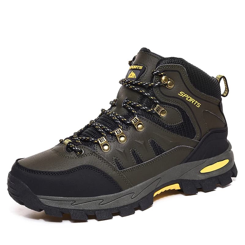 New Waterproof Leather Boots, Outdoor Trekking Boots, New Autumn Spring Men's Boots, Men's Antiskid Sneakers, Desert Ankle Boots