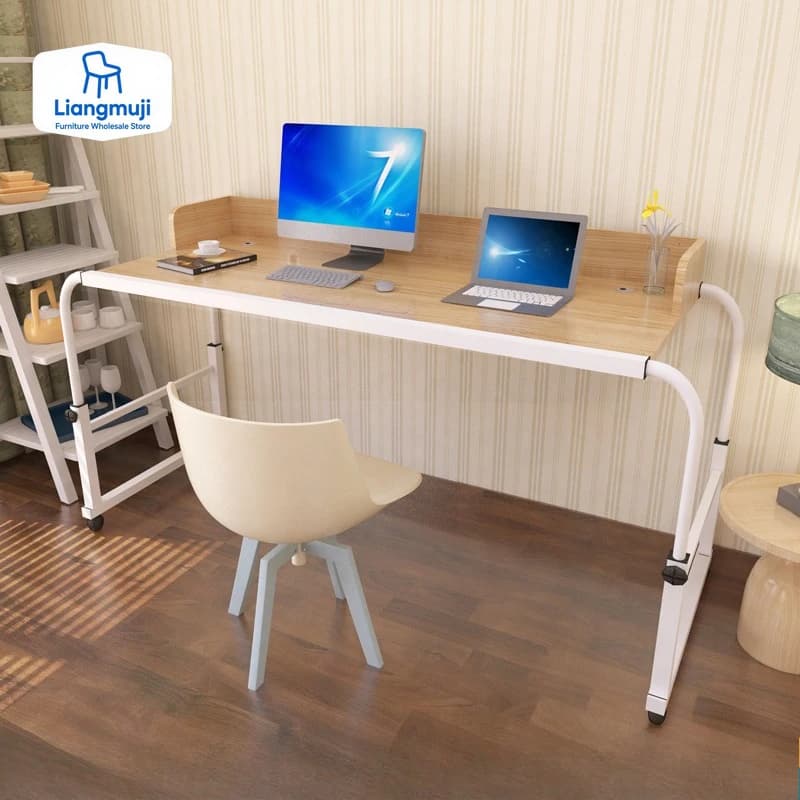Scrivanie per computer da lettura per camera da letto Scrivanie per giochi di movimento Scrivanie per computer da ufficio in piedi Studio ad angolo Mesa Para Laptop Cama Furniture
