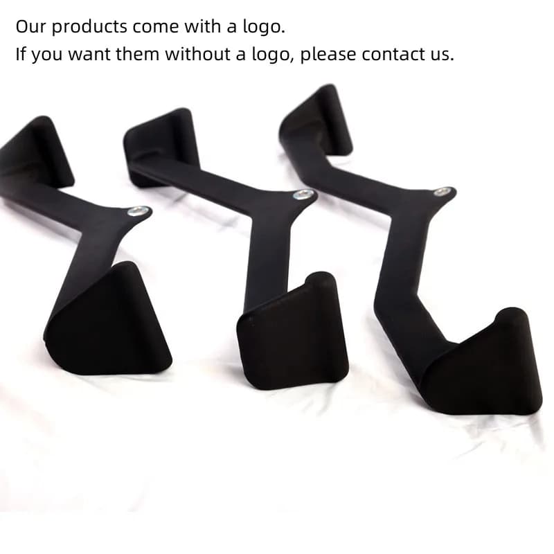 Fitness Lat Pull Down Handle Home Gym Pully Cable Attachment for Machine Anti-slip Bar Rotating Handle for Remote T Bar