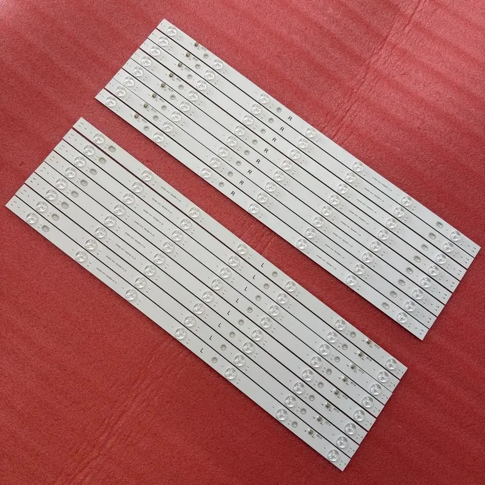 16 pz/set Striscia di retroilluminazione a LED per Panasonic TX-55DX600B TX-55DX650B TX-55DX650E TX-55DS500B TX-55DSW504 TB5509M
