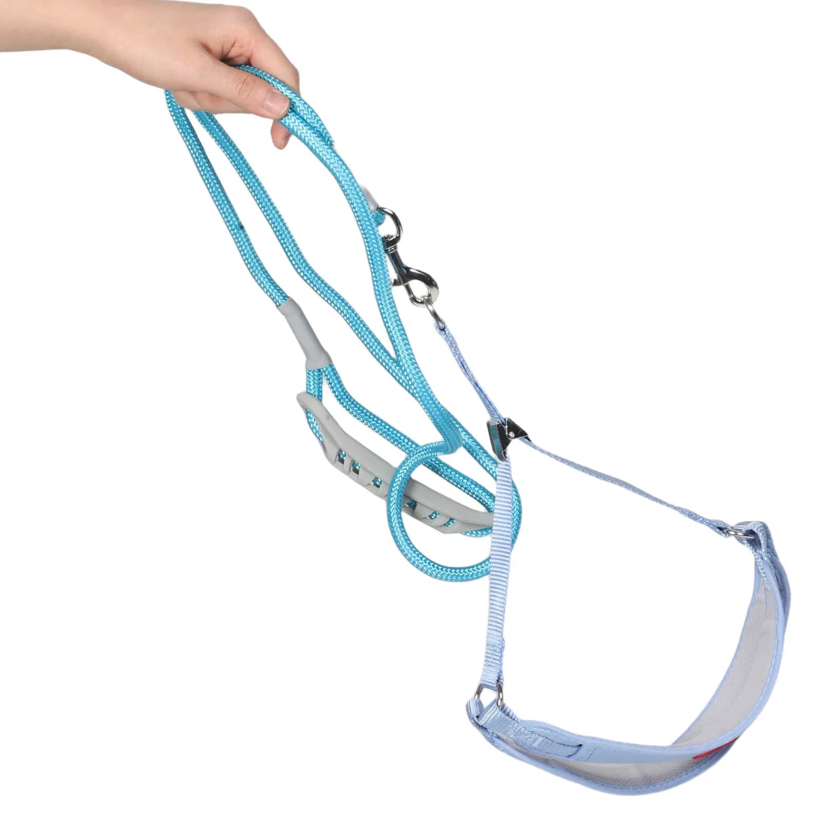 Dog Harness with Handle Lightweight Rope Leash for Small Dog Outdoor Walking Jogging Training Comfortable Secure Fit