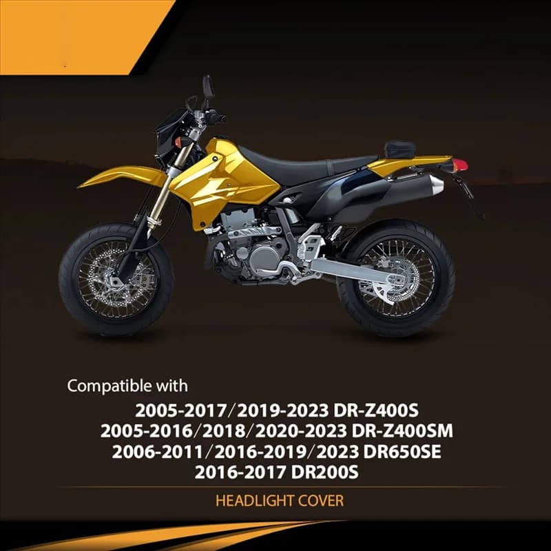 Copertura faro 51811-29F50-30H Per Suzuki DR-Z400S DRZ400SM DR200S DR650SE Moto