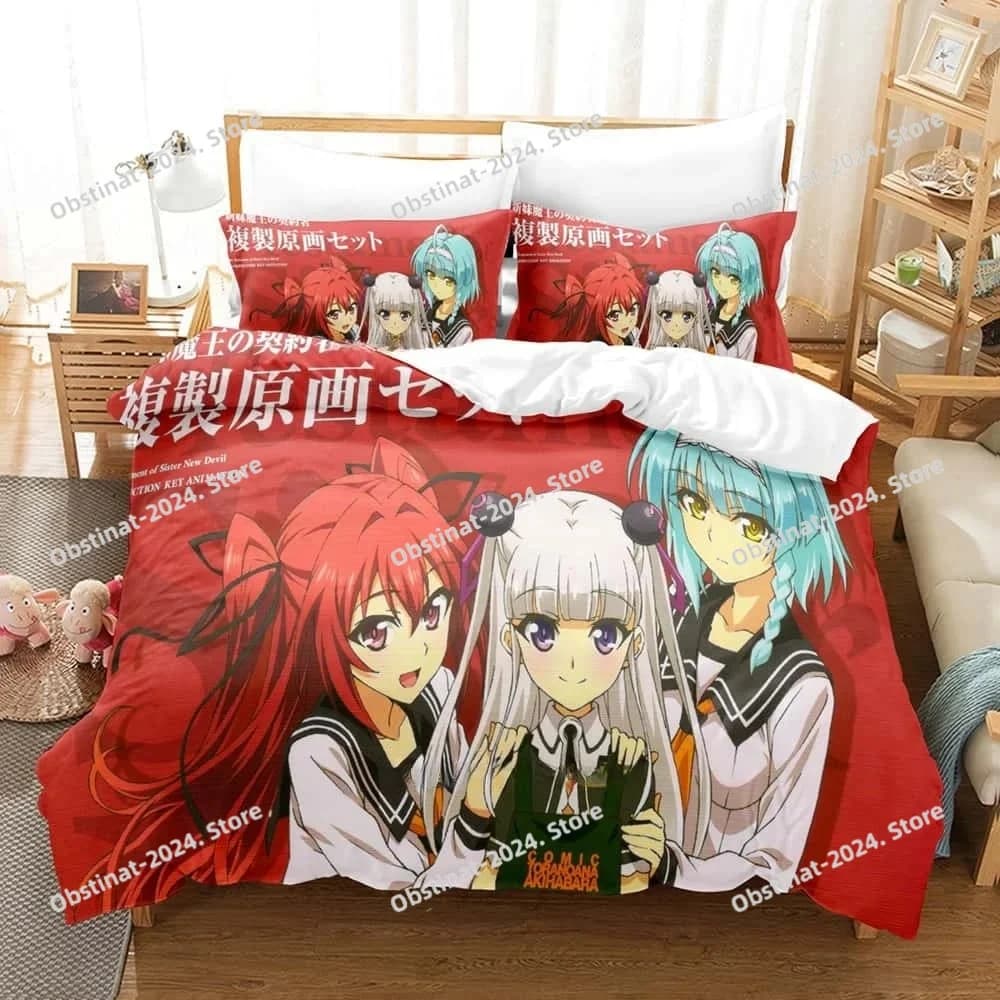 Anime Il Testamento della Sorella Nuovo Diavolo Set di biancheria da letto Singolo Doppio Completo Queen King Size Set copripiumino per camera da letto per bambini adulti