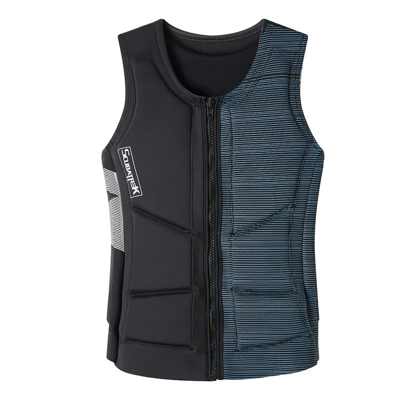 Giubbotto di salvataggio antiurto gilet da surf gilet comp per adulti in Neoprene