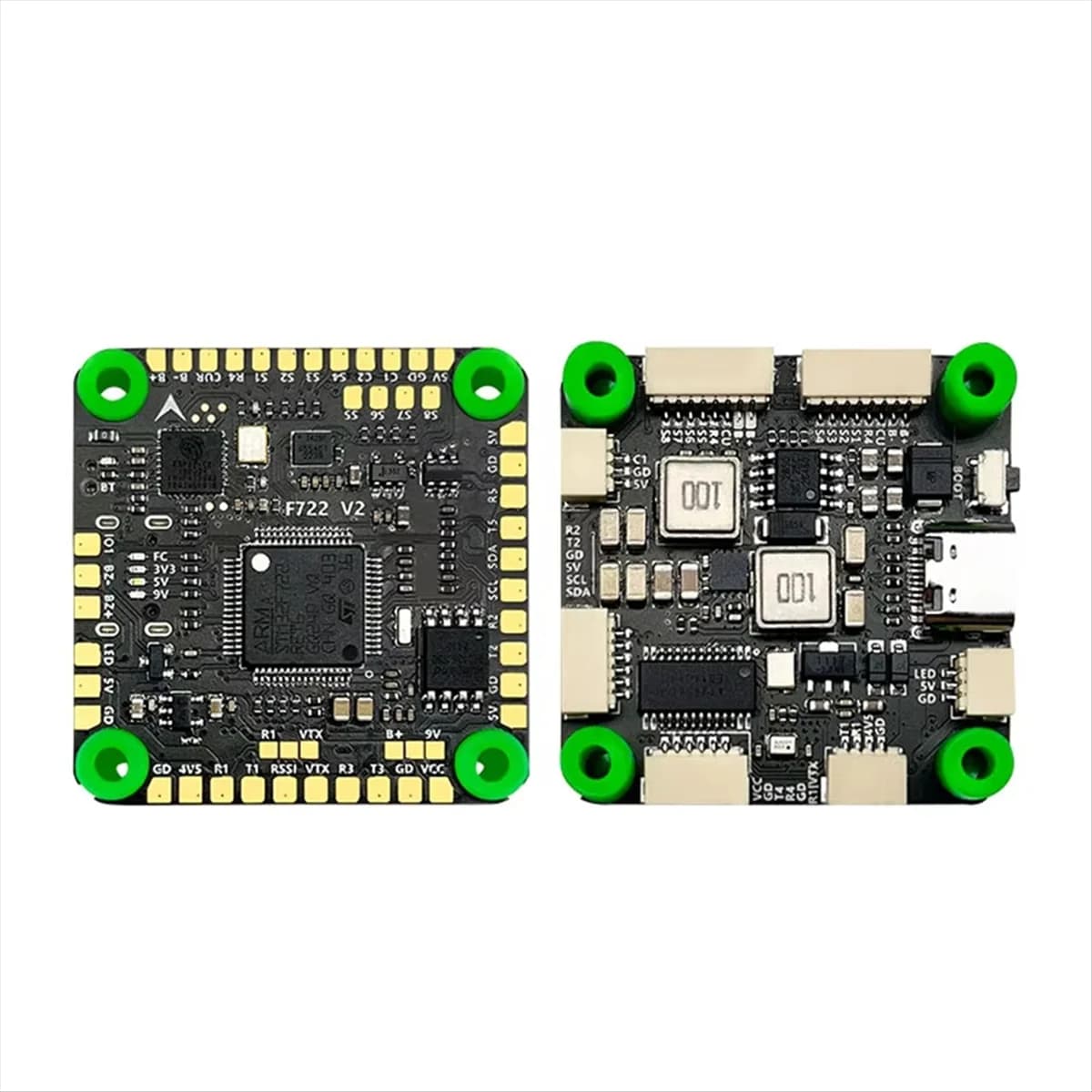 【2025-Elettronica】{F722 V2 Controllore di volo X8 ICM42688P e BMP280 30,5 mm per drone da corsa
