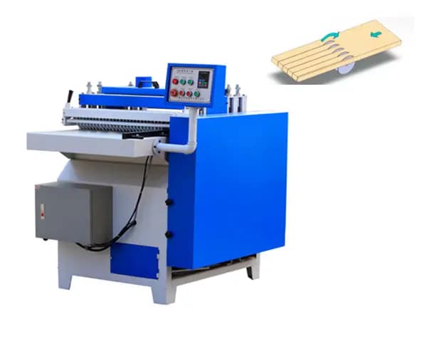 Sega Circolare Multilama da 650mm per Taglio Legno, Pannelli e Tronchi, Macchina da Taglio CE