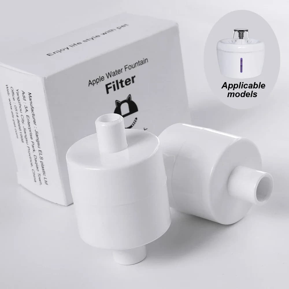 Filtri di ricambio Pompa schiuma Filtro a carbone attivoPer ELS PET 2.5L Cat Distributore automatico di acqua Filtro per fontana potabile