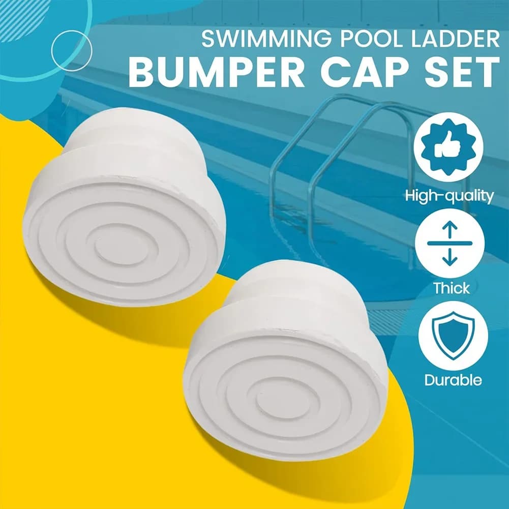 Wheelchair for indoor pool in rubber 1/2/4 pieces universal scale for swimming pool rubber cap accessory for swimming pool