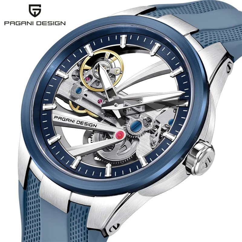PAGANI DESIGN Automatic Watch for Men Luxury Brand Business Skeleton Fashion Mechanical Mens Watches Sapphire 2026 Reloj Hombre