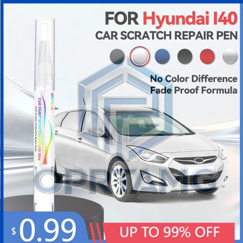 2026 Hot Car Tools Car Paint Repair Pen Paint Scratch Repair Accessories For Hyundai I40 White Carbon Black Cosmic Red Matcha G