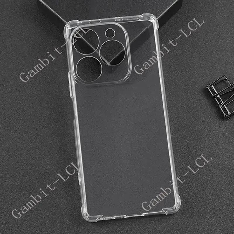 Custodia Anti-caduta per Tecno Spark Go 2024 20C 20 Pop 8 Cover posteriore antiurto originale in TPU in Silicone morbido su KJ5 BG6 BG7 Shell
